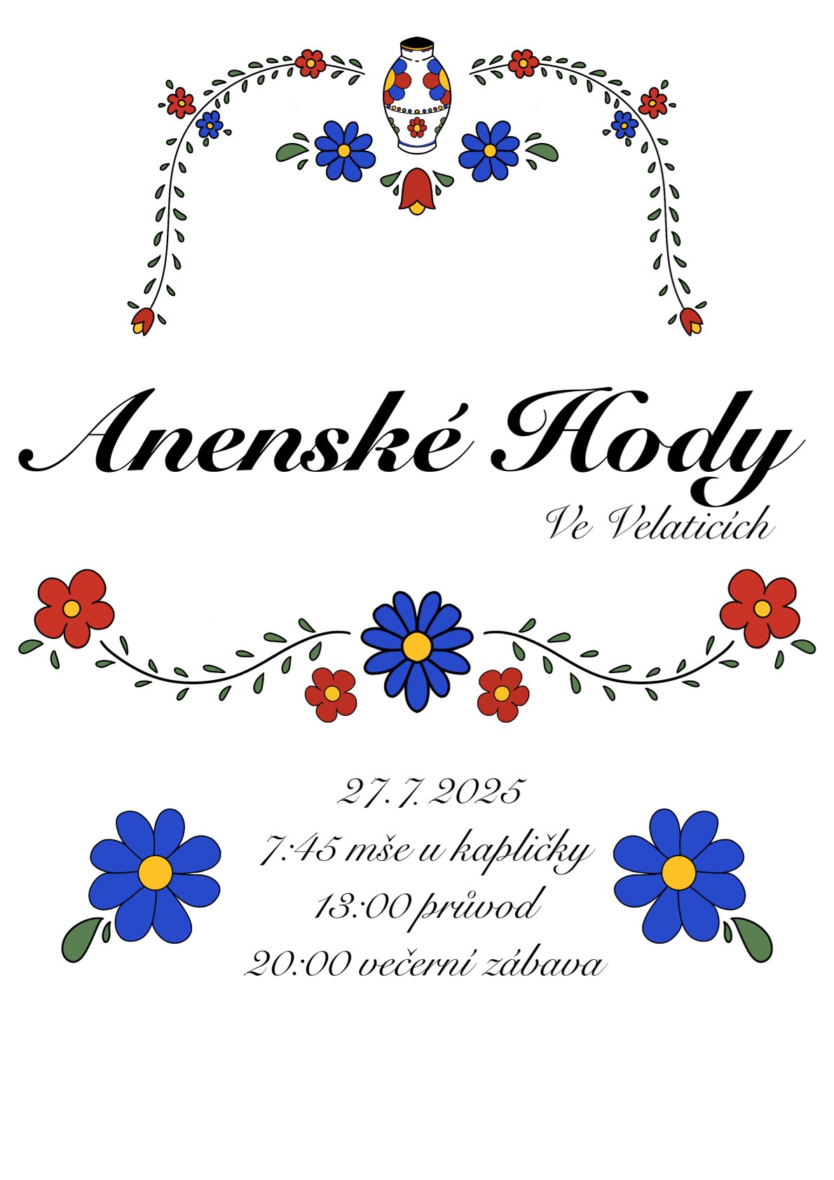 Anenské hody ve Velaticích