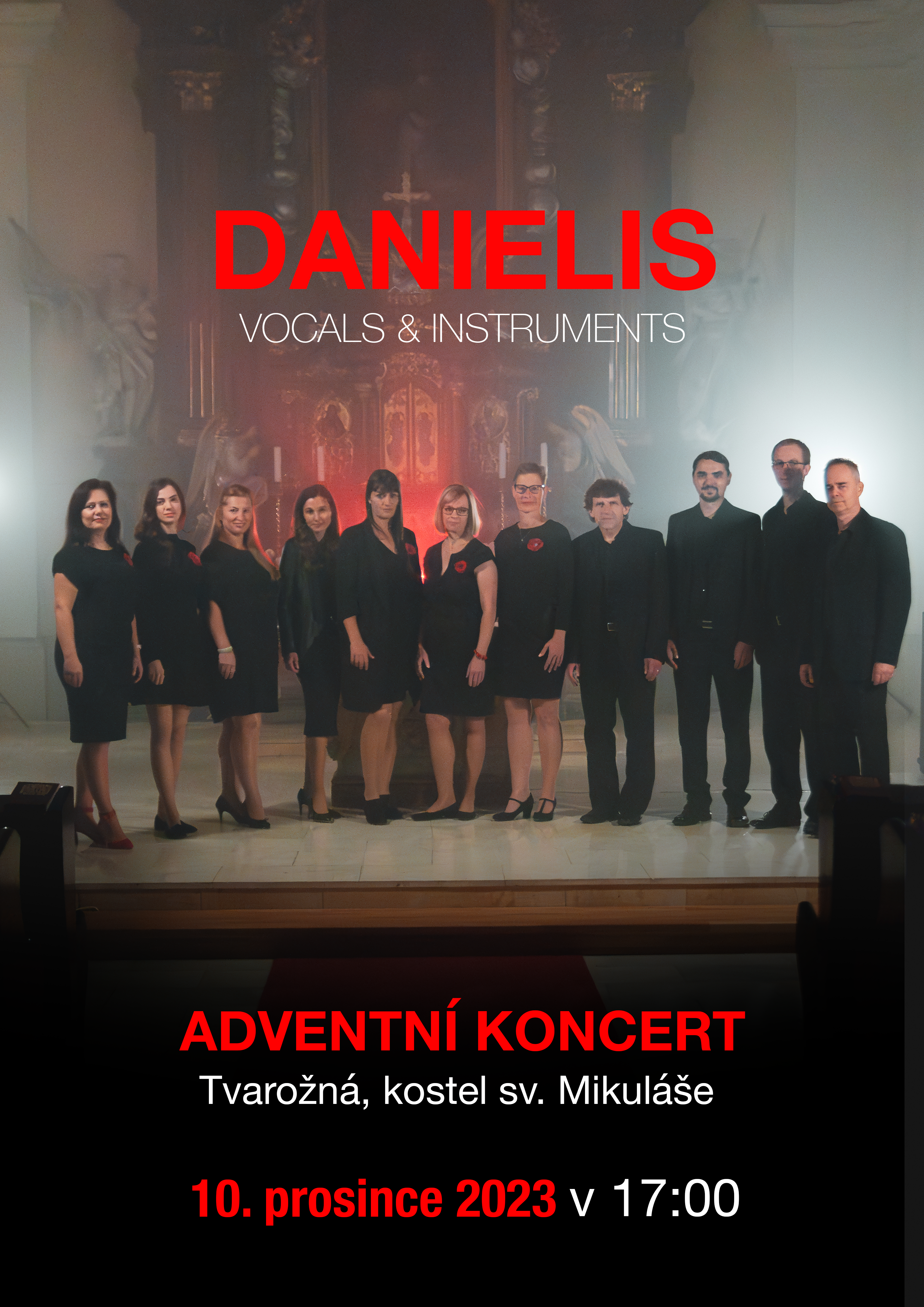 Danielis - adventní koncert 10. prosince 2023