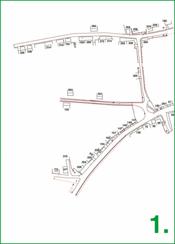 Orientační plán obce - část 1