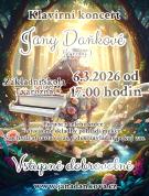 Klavírní koncert Jany Daňkové