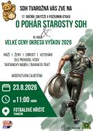Soutěž v požárním útoku O pohár starosty SDH 1