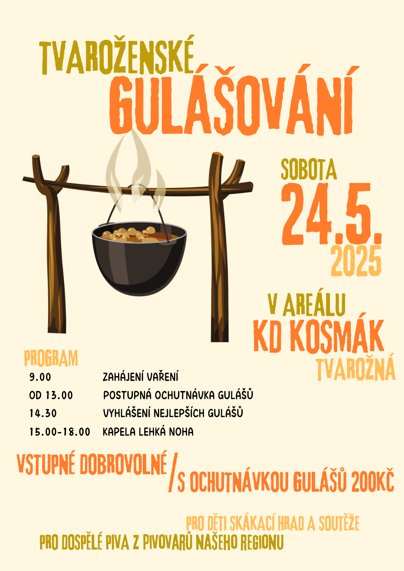 Tvaroženské gulášování