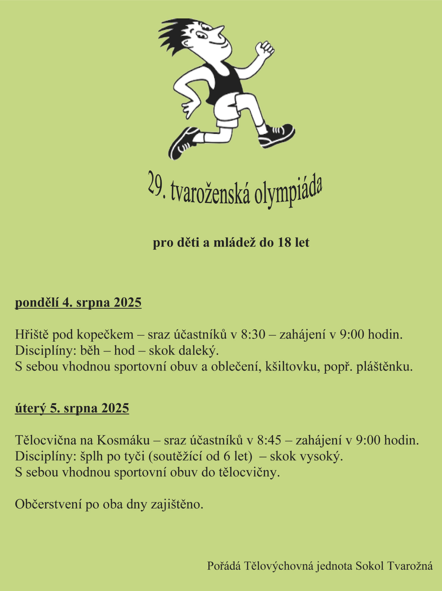 Tvaroženská olympiáda