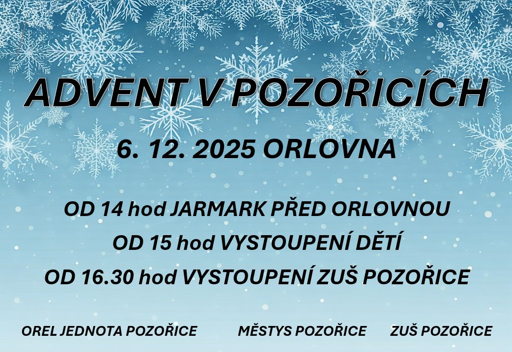 Advent v Pozořicích