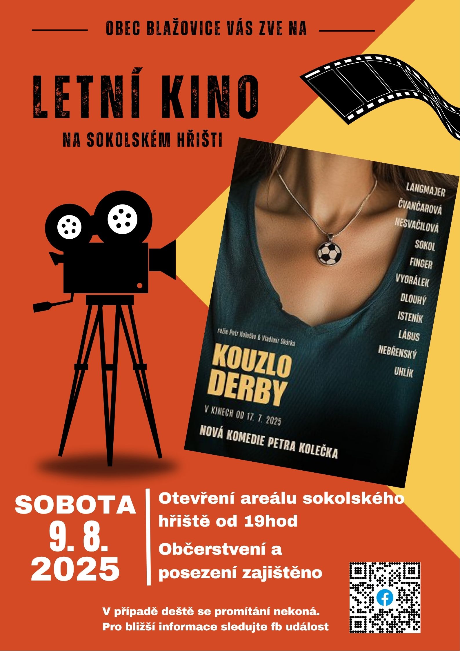 Letní kino Blažovice - Kouzlo derby