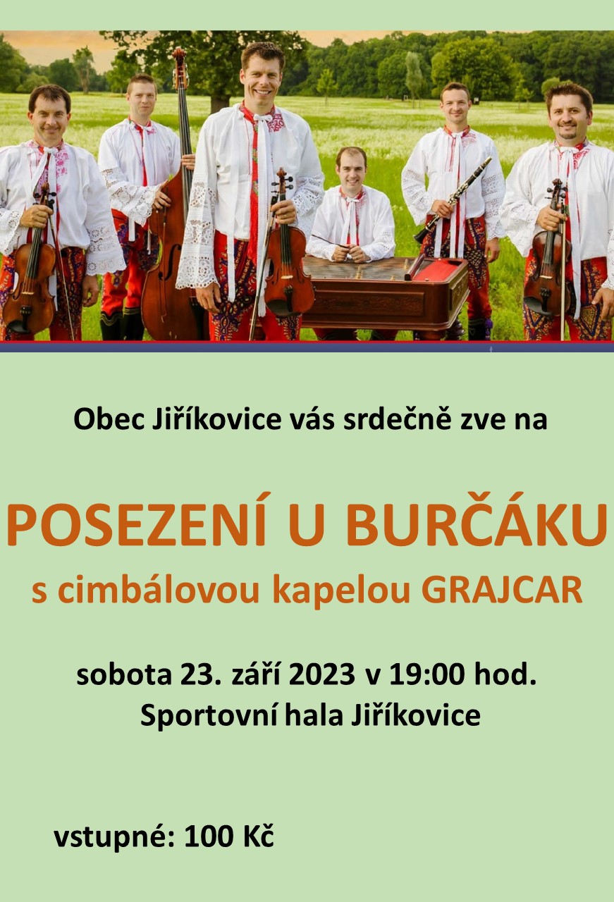 Jiříkovice - posezení u burčáku 
