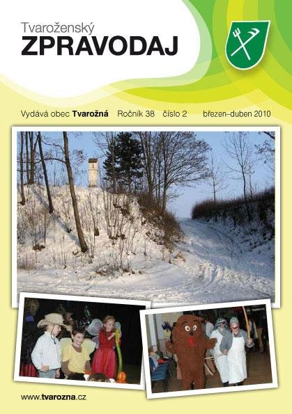 Tvaroženský zpravodaj číslo 2/2010