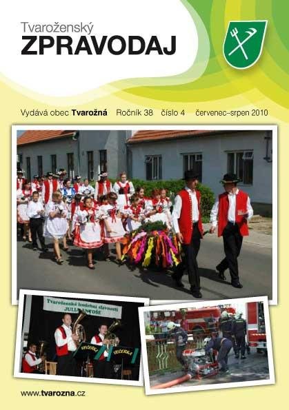 Tvaroženský zpravodaj číslo 4/2010