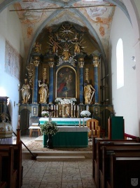 Interiér kostola sv. Kataríny Alexandrijskej č. 10